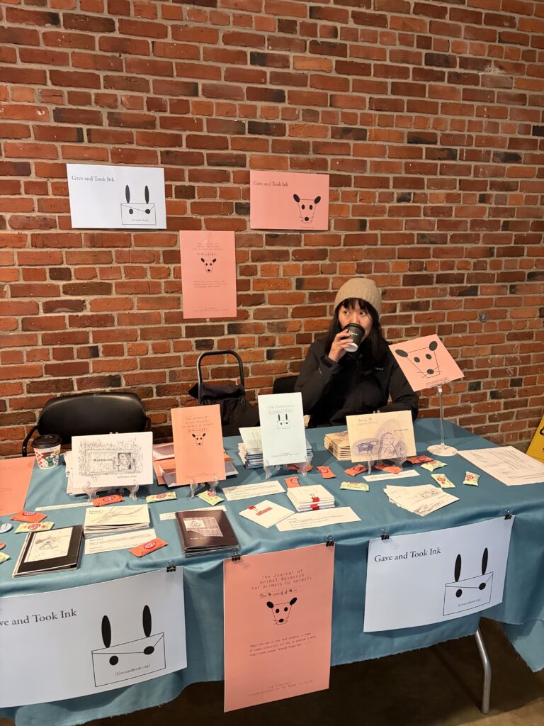Gave and Took's prelaunch setup for the VABF 2026 show at the Roundhouse